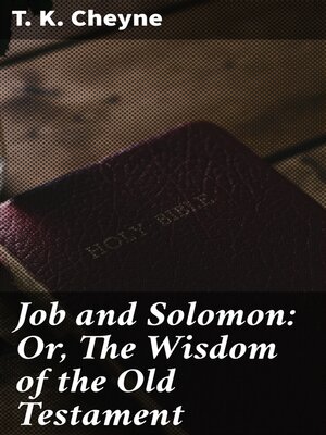 cover image of Job and Solomon